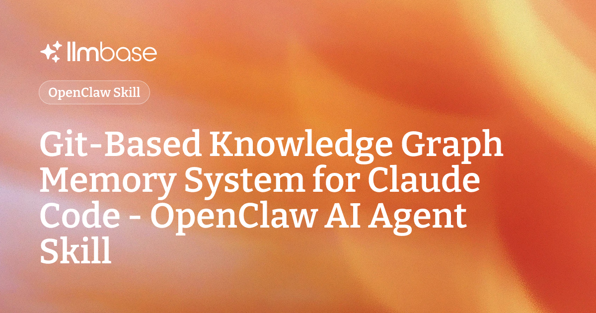 Git-Based Knowledge Graph Memory System for Claude Code - OpenClaw AI ...