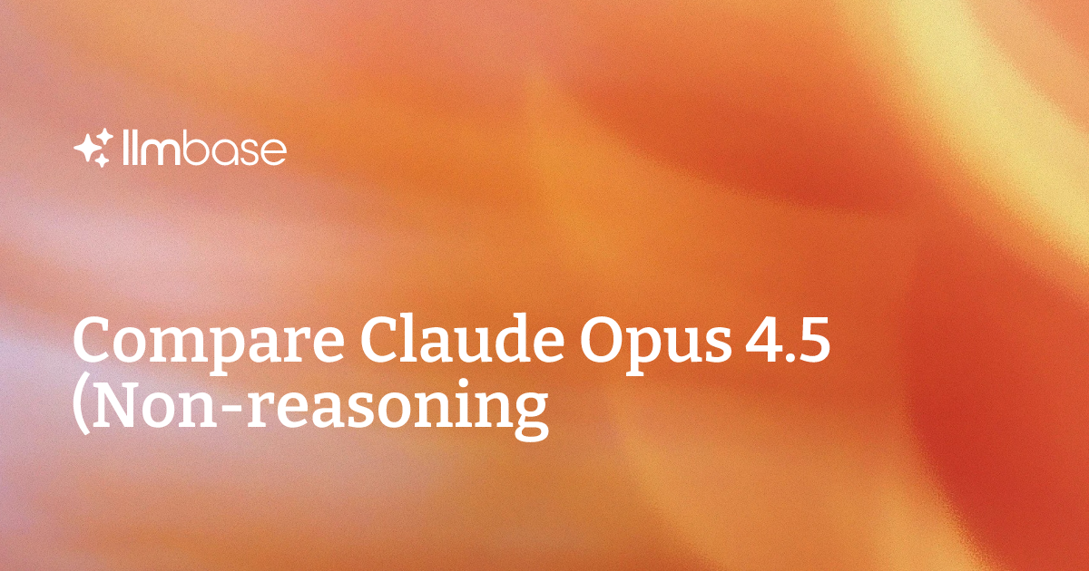 Cluade Opus Model Rws Compare Claude Opus 4.5 (Non-reasoning) vs Solar Open 100B (Reasoning ...