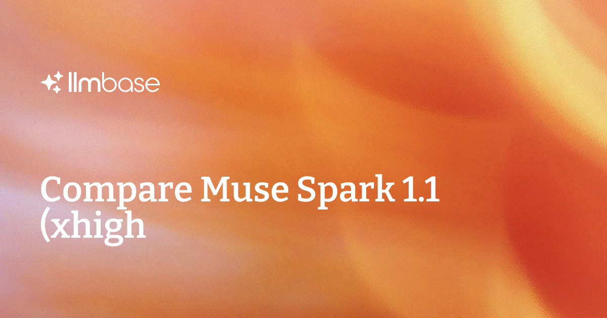 Compare Muse Spark 1 1 xhigh Vs Nemotron 3 5 Lightning AI Model compare-muse-spark-1-1-xhigh-vs-nemotron-3-5-lightning-ai-model