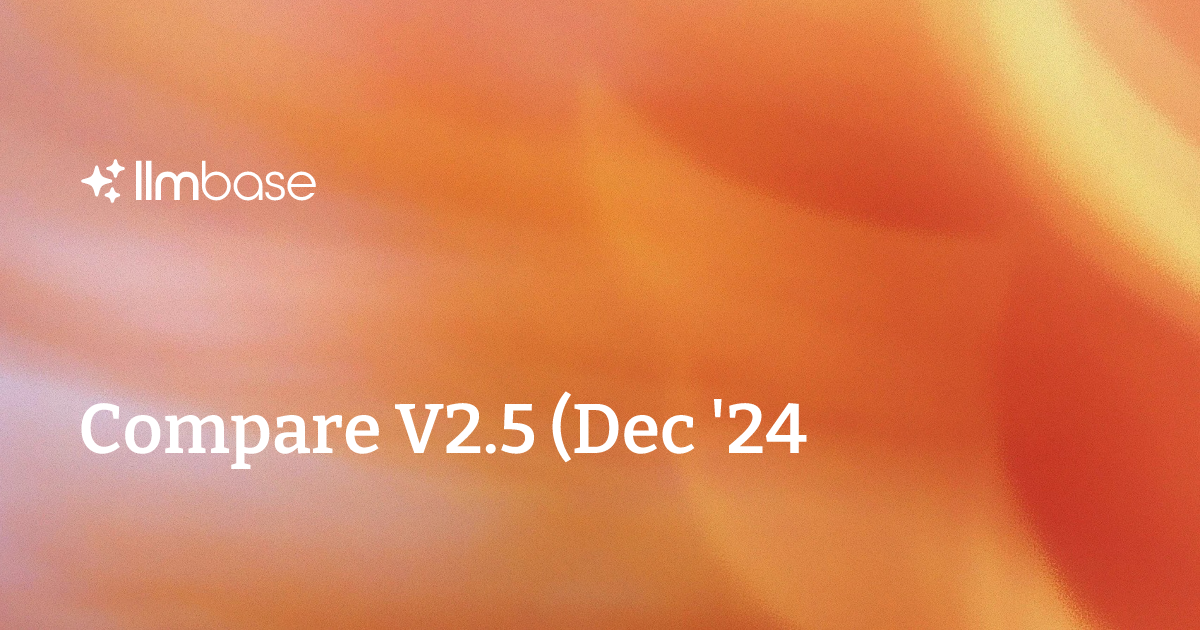 Medium Comparing Data Compare V2.5 (Dec '24) vs Devstral Medium | AI Model Comparison